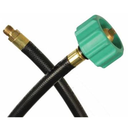 Jr Products 0.25 in. OEM Pigitail QCC1 End Hose - 12 in. J45-0730715